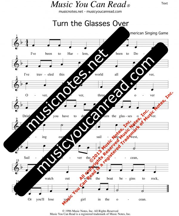 Turn the Glasses Over