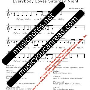 Everybody Loves Saturday Night