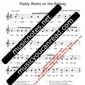 Paddy Works on the Railway